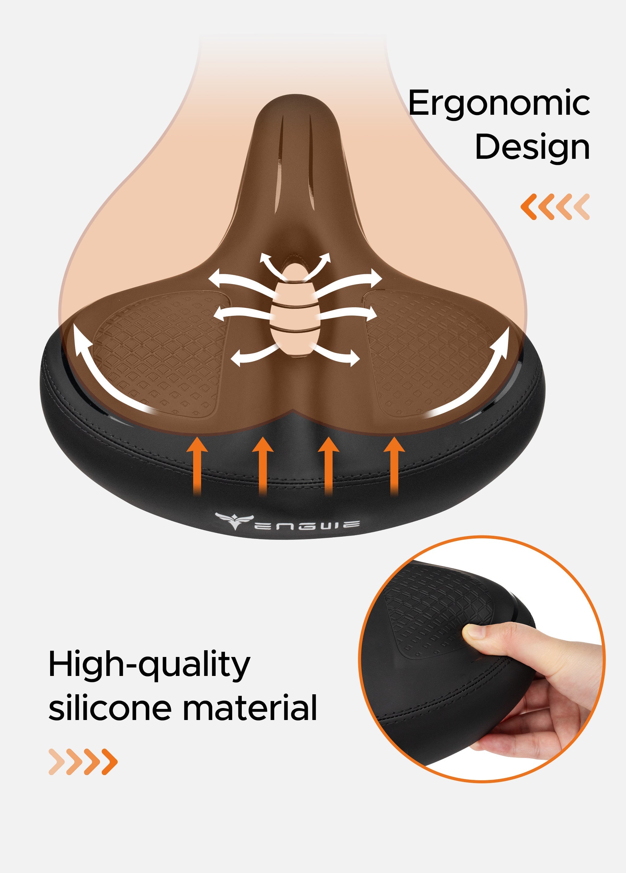 Shock Absorbing Saddle